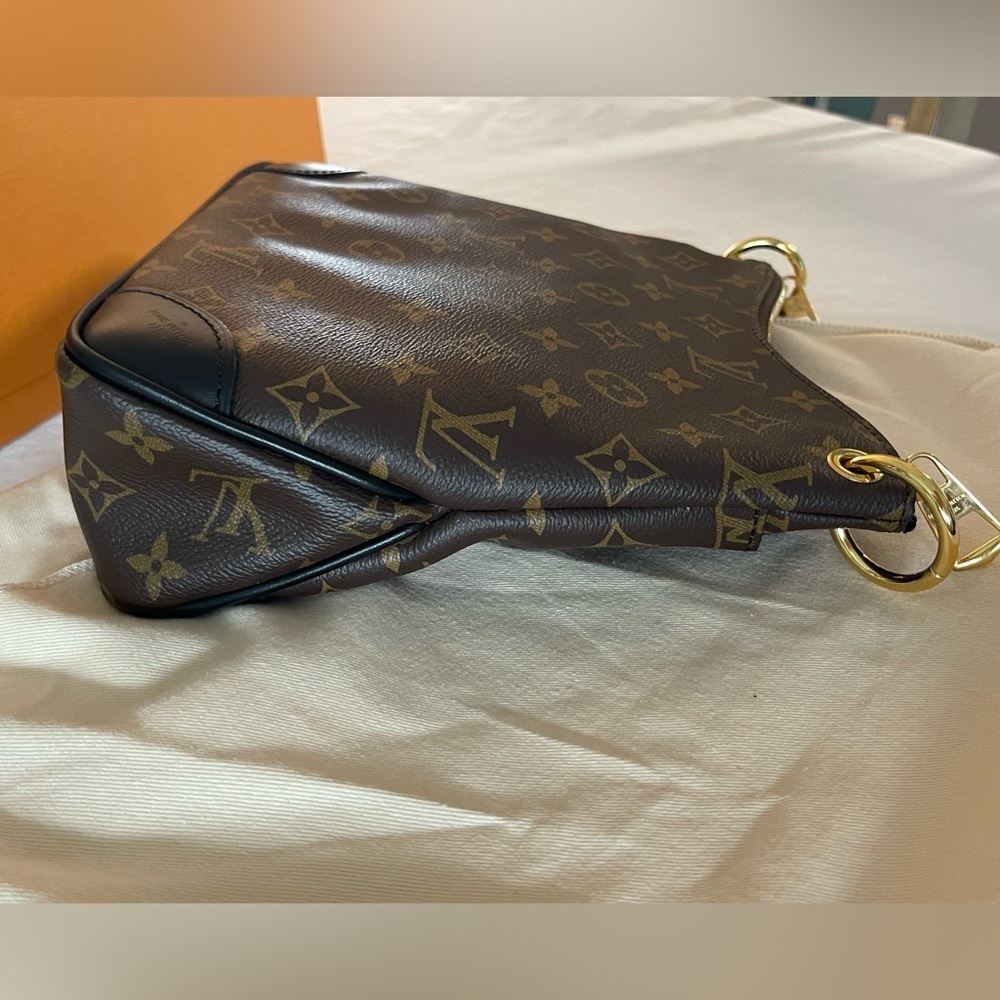 Louis Vuitton | Odeon NM Handbag Monogram Canvas PM Crossbody | Black - Picture 15 of 16